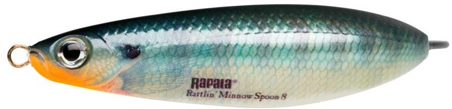 Žolinė blizgė/vartiklė Rapala Rattlin Minnow Spoon 8cm 16g