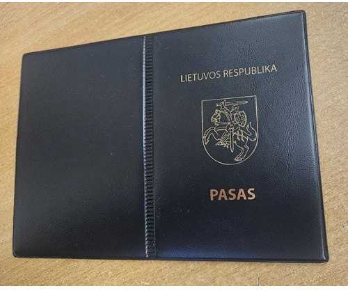 Aplankas lietuviškam pasui