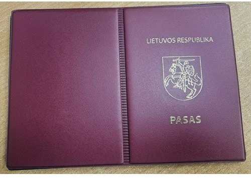 Aplankas lietuviškam pasui