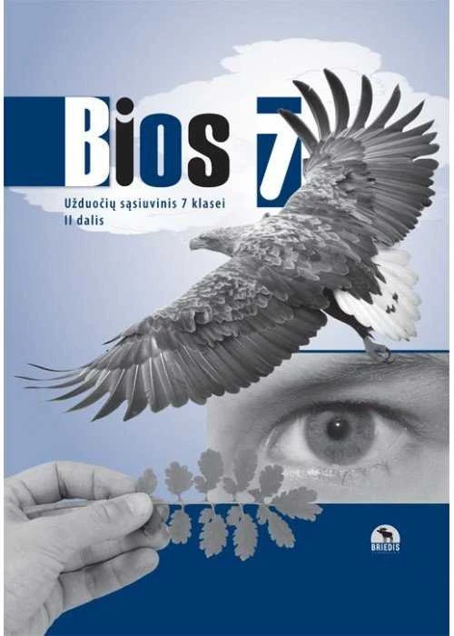 KNYGA Briedis Bios 7. Biologijos užduočių sąsiuvinis 7 klasei, 2 dalis