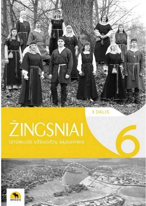 KNYGA Briedis Žingsniai. Užduočių sąsiuvinis 6 klasei, 1 dalis