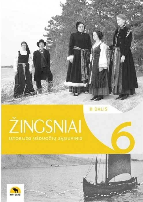 KNYGA Briedis Žingsniai. Užduočių sąsiuvinis 6 klasei, 2 dalis