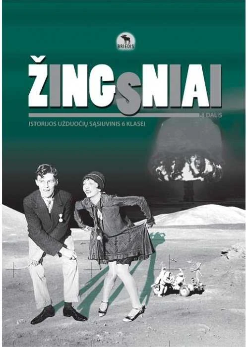 KNYGA Briedis Žingsniai. Užduočių sąsiuvinis 6 kl.II d