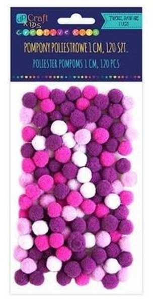 Dallprint Akriliniai burbuliukai violetiniai 120vnt. 1cm