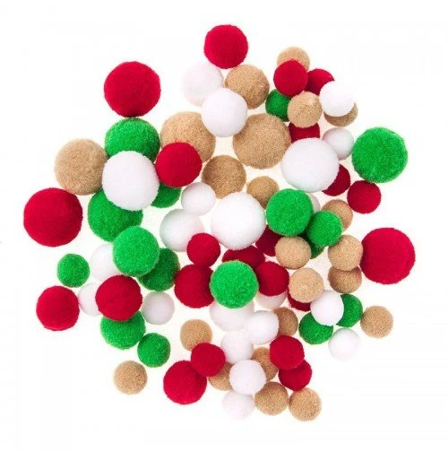 Dallprint Burbuliukai MIX JOLLY CHRISTMAS 80vnt