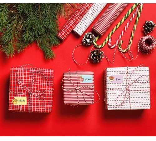 Dallprint Lipdukai ritinėlyje MIELI GYVŪNAI 4.5x2.5cm 100vnt