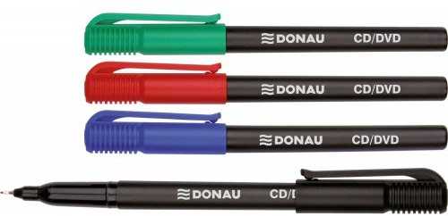 Donau Žymeklis CD/ DVD 0.5mm juodas