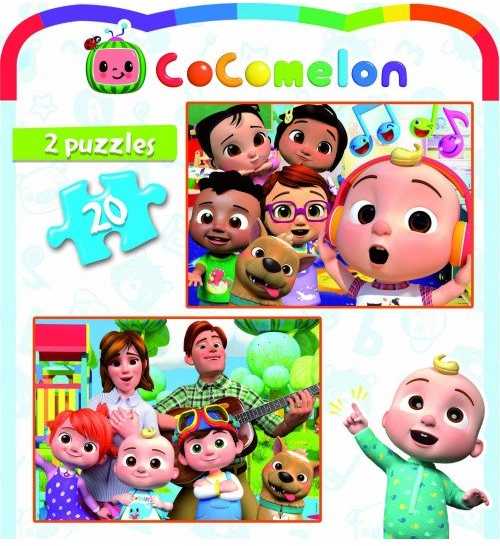 Educa 2 dėlionės (puzzle) 2x20 COCOMELON 3-5metų