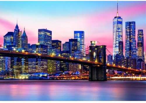 Educa Dėlionė (puzzle) 1000 BROOKLYN BRIDGE NEON 14-99metų
