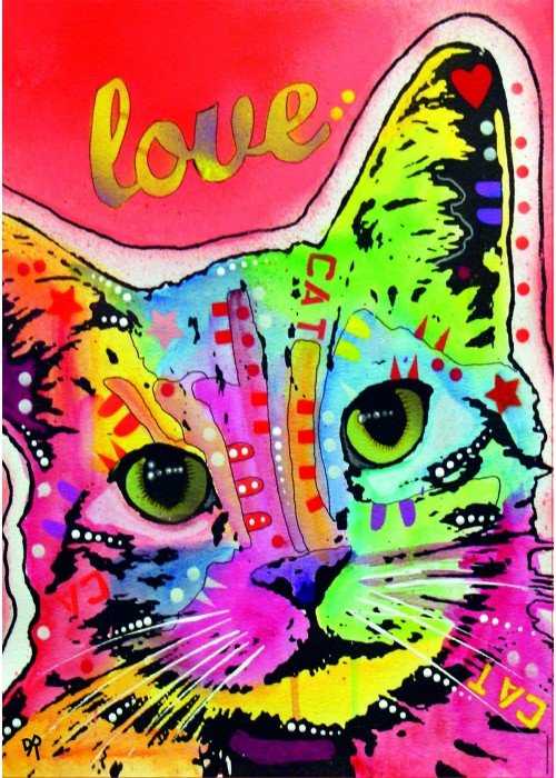 Educa Dėlionė (puzzle) 1000 TILT CAT LOVE, DEAN RUSSO 14-99metų