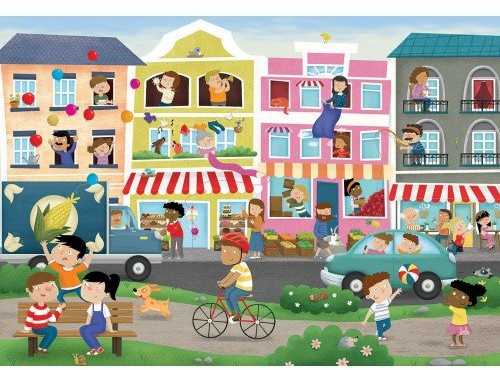 Educa Dėlionė (puzzle) 50 CITY "DETECTIVES" 6-8metų