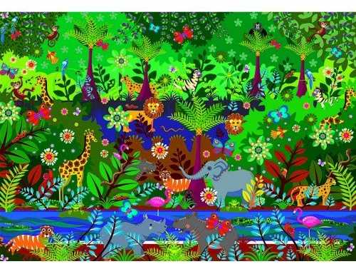 Educa Dėlionė (puzzle) 500 JUNGLA 10-99metų