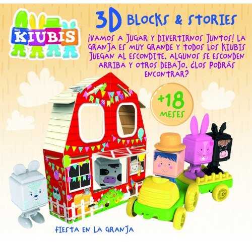 Educa Kūdikių žaidimai 3D THE KUBIS, FARM PARTY 2-4metų