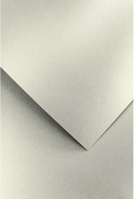 Galeria Papieru ARGO Dekoratyvinis popierius, A4, 250 gr., 20 vnt./pak., Perlo šviesaus sidabro spal.