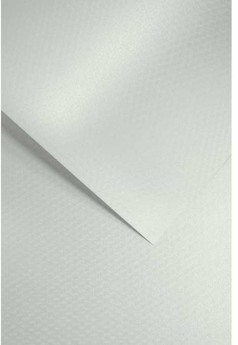 Galeria Papieru Dekoratyvinis popierius DIAMOND A4 baltas 230g 20lap
