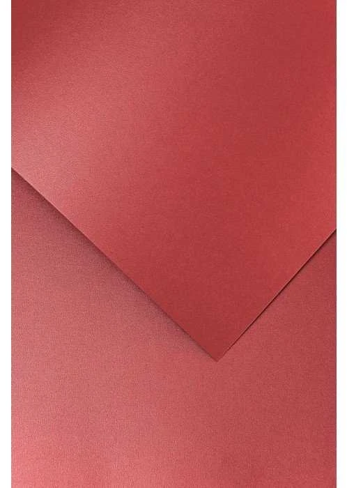 Galeria Papieru Dekoratyvinis popierius ICELAND A4 raudonas 220g 20l