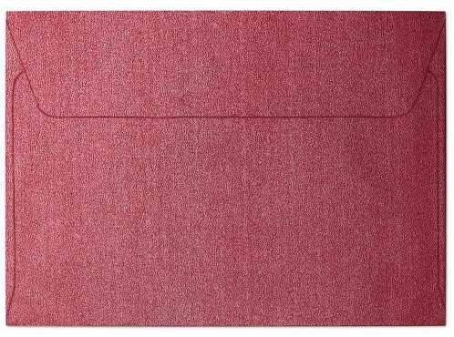 Galeria Papieru Vokai Galeri Papieru, C6 Pearl red, 150g/m2, 10 vnt./pak.
