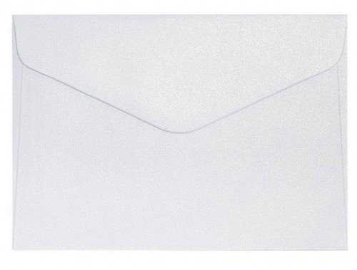 Galeria Papieru Vokai Galeri Papieru, C6 Pearl diamond baltas,150g/m2, 10 vnt./pak.