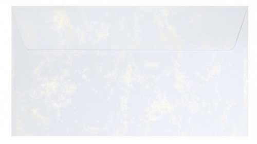 Galeria Papieru Vokai Galeri Papieru, DL Marble Metallic Light Gold, 120 g/m2, 10 vnt./pak.
