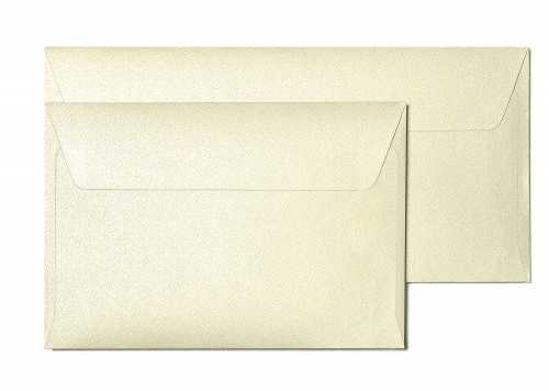 Galeria Papieru Vokai DL MILLENIUM 120g 10vnt kreminiai