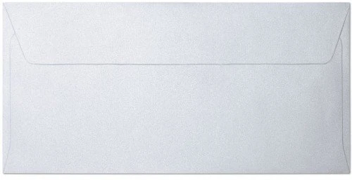 Galeria Papieru Vokai DL PEARL 120g 10vnt deimantiniai balti