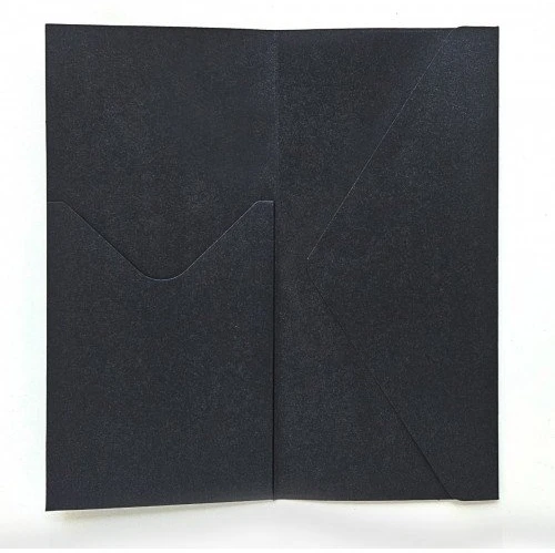 Galeria Papieru Vokai DL PEARL 220g 5vnt juodi