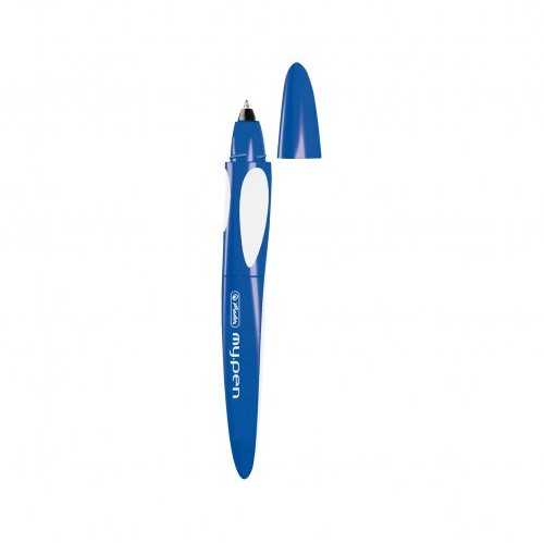 Herlitz Rašiklis + 2 kapsulės my.pen mėlynai-baltas bls
