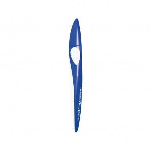 Herlitz Rašiklis + 2 kapsulės my.pen mėlynai-baltas bls