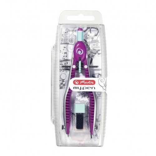 Herlitz Skriestuvas my.pen violetinė-mint