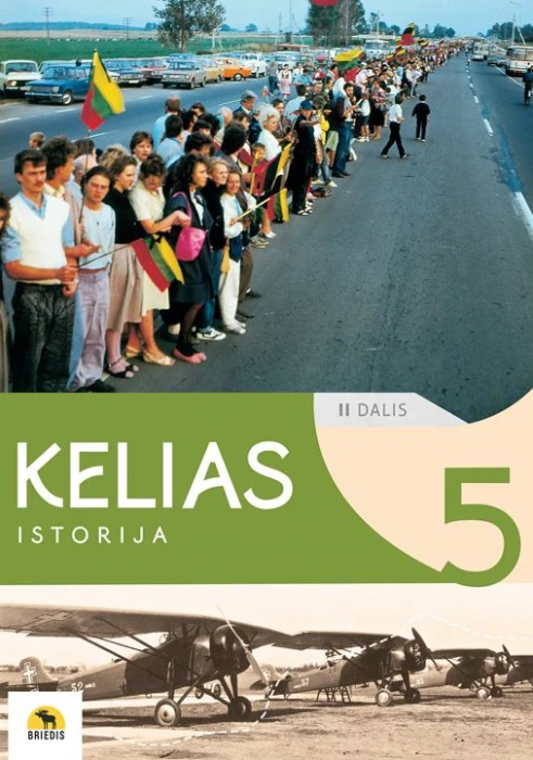 KNYGA Briedis Kelias. Istorijos vadovėlis 5 kl., II d.