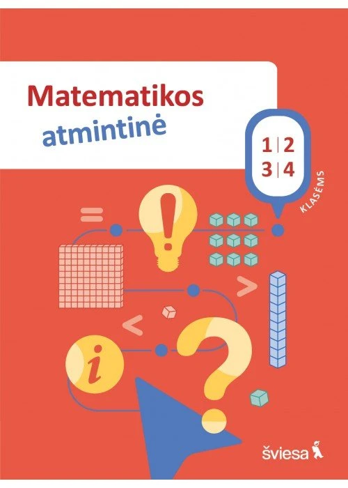KNYGA Šviesa Matematikos atmintinė 1–4 klasėms