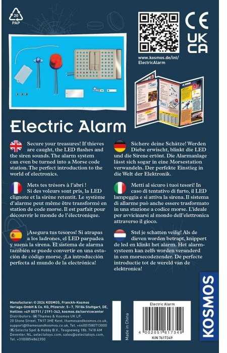 Kosmos Lavinamasis rinkinys ELECTRIC-ALARM 8-12