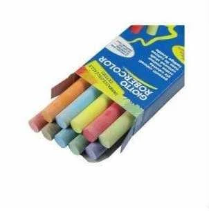 Spalvota kreida Fila Giotto Robercolor Carree, apvali, 10vnt, įvairių spalvų
