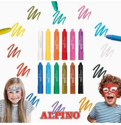 Kreidutė grimui ALPINO Fiesta violetinė