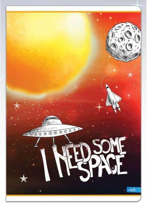 Lastva Sąsiuvinis A4 52l 80g linija SPACE