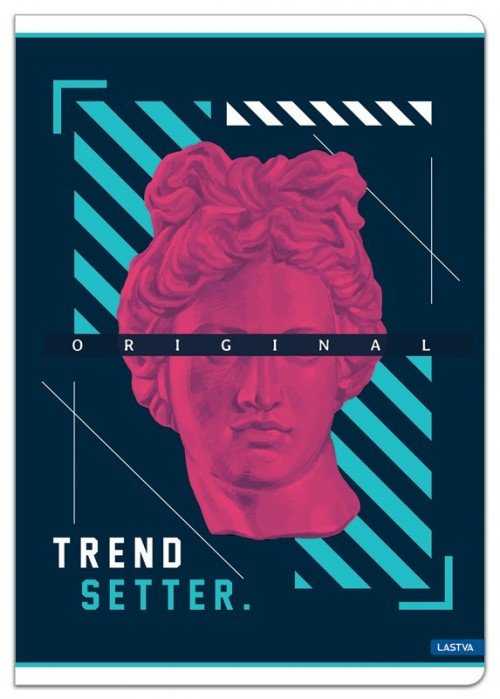 Lastva Sąsiuvinis A4 52lap 70g lang TREND SETTER