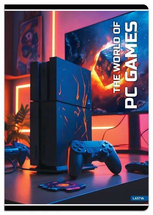 Lastva Sąsiuvinis A4 52lap 80g lang PC GAMES