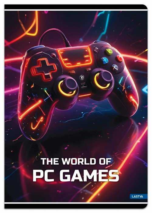 Lastva Sąsiuvinis A4 52lap 80g lang PC GAMES