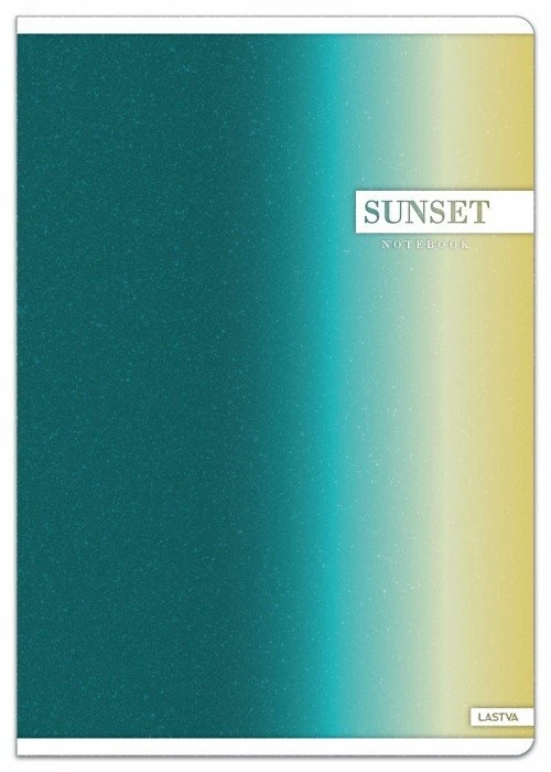 Lastva Sąsiuvinis A4 52lap. 80g SUNSET lang.