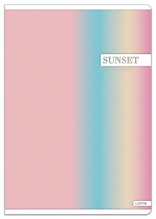 Lastva Sąsiuvinis A4 52lap. 80g SUNSET linija