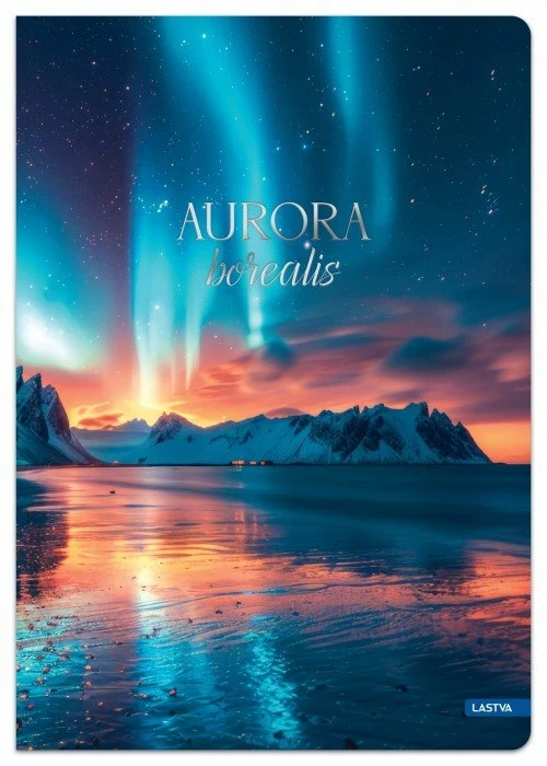 Lastva Sąsiuvinis A4 96lap. 70g AURORA lang.