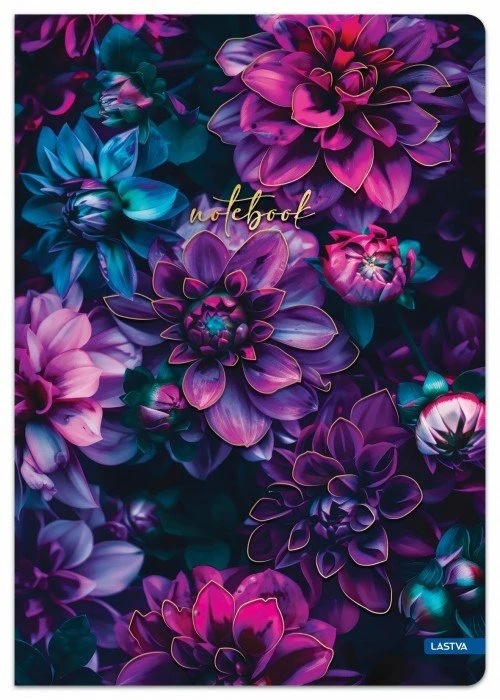 Lastva Sąsiuvinis A4 96lap. 70g BLOOM lang.