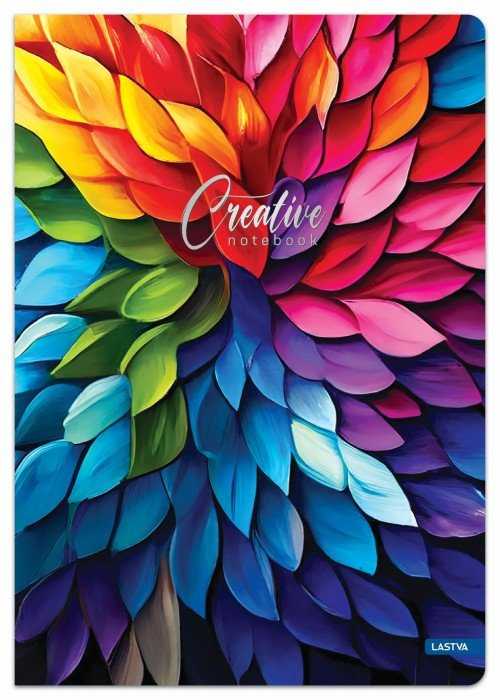 Lastva Sąsiuvinis A4 96lap 70g lang CREATIVE