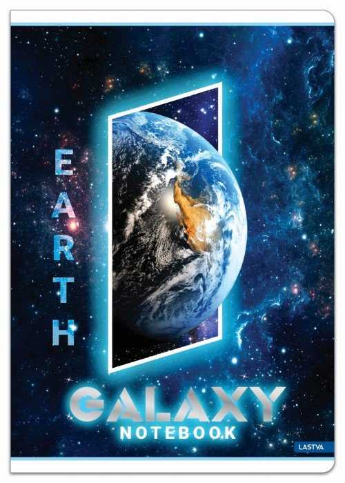 Lastva Sąsiuvinis A5 52lap 80g lang GALAXY