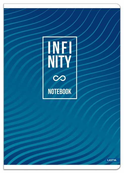 Lastva Sąsiuvinis A5 52lap 80g lang INFINITY