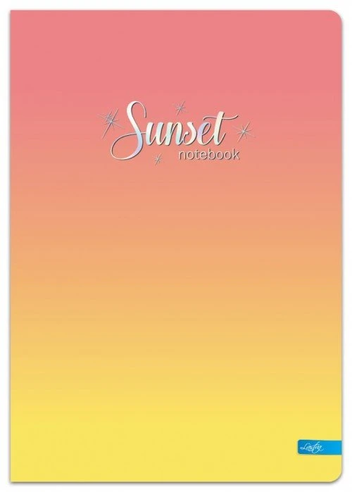 Lastva Sąsiuvinis A5 52lap. 80g SUNSET lang.