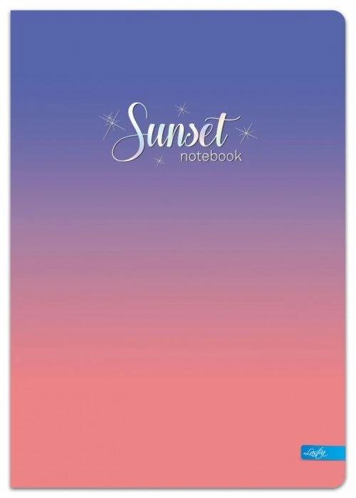 Lastva Sąsiuvinis A5 52lap. 80g SUNSET lang.