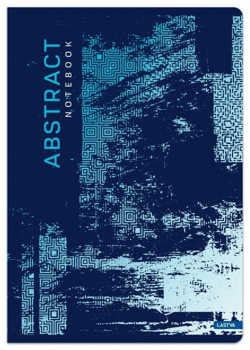 Lastva Sąsiuvinis A5 80lap. 70g ABSTRACT lang.