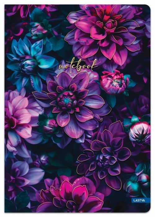 Lastva Sąsiuvinis A5 96lap 70g lang BLOOM