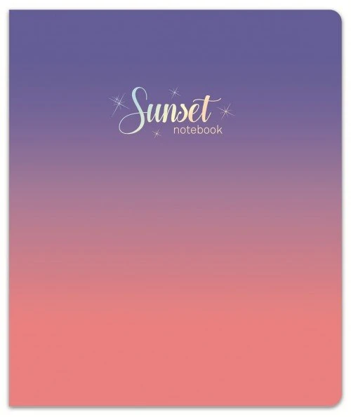Lastva Sąsiuvinis(platus) A5 12lap. 80g SUNSET linija
